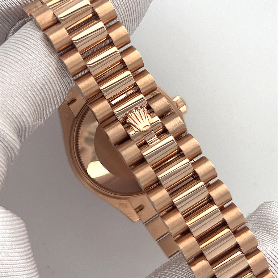Unworn Rolex President Datejust 31mm 278275 Everose Gold Rhodium Diamond Six Dial Watch Box Papers 2022 - Image 4