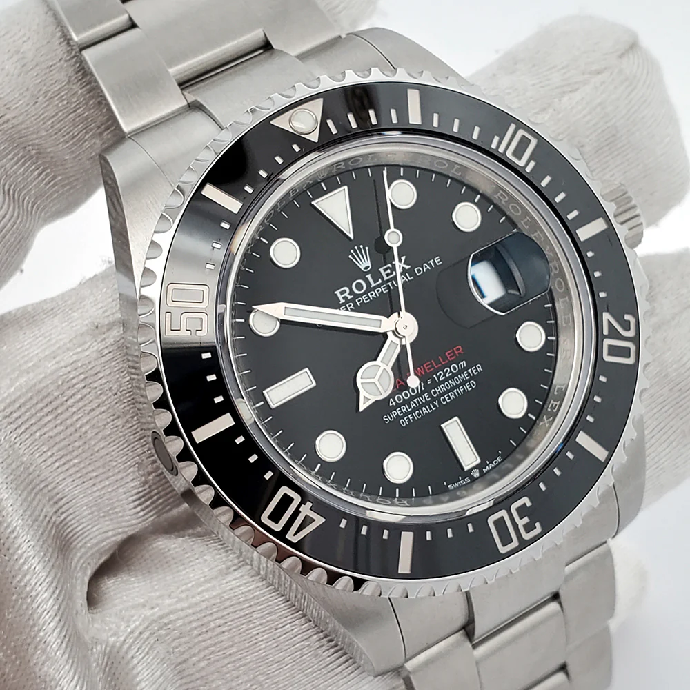 Unworn Rolex Sea-Dweller 43mm 126600 Red Line 50th Anniversary Steel Watch 2023 Box Papers - Image 2