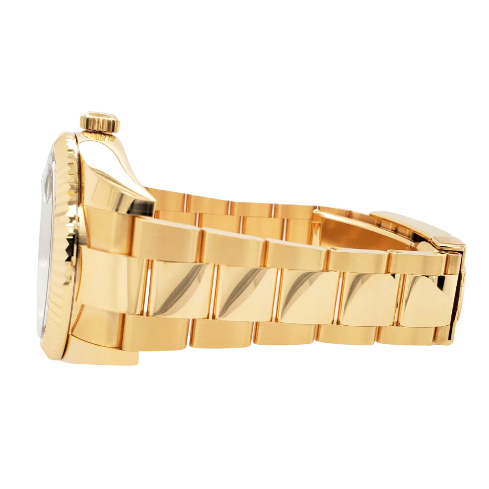 Unworn Rolex Sky-Dweller 42mm 326938 Black Index Dial Yellow Gold Watch 2023 Box Papers - Image 4