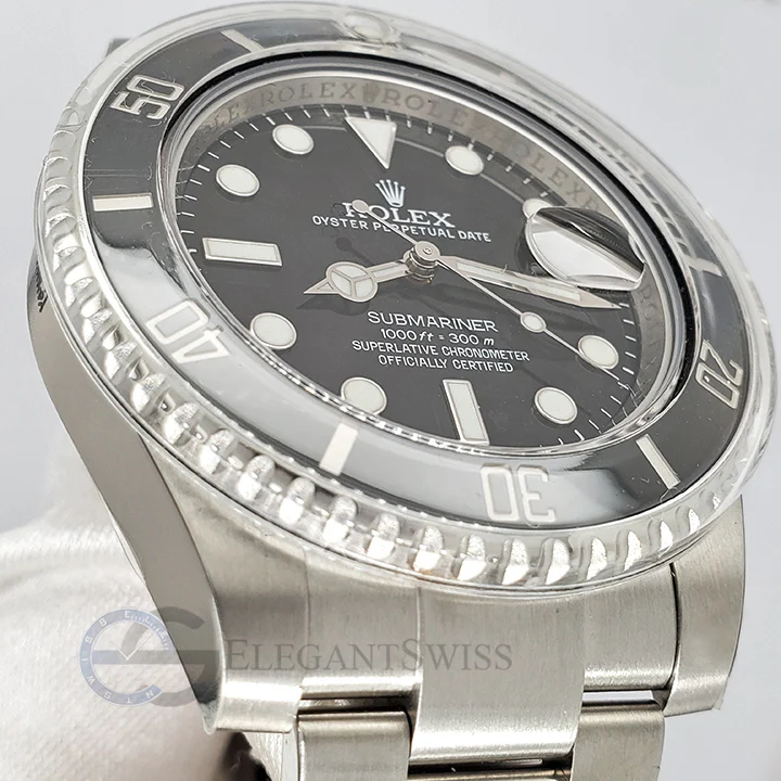 Unworn Stickered Rolex Submariner Date 40mm Black Dial Stainless Steel Watch 116610LN Box Papers - Image 2