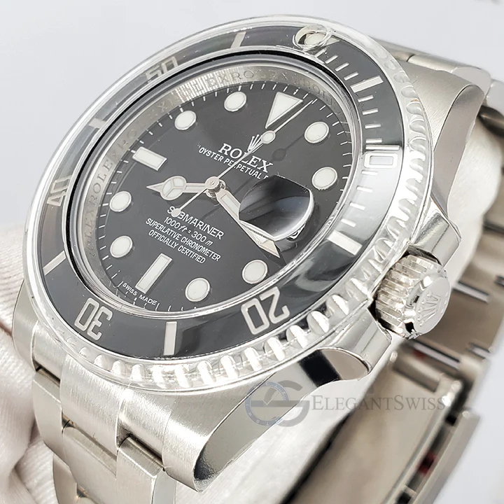 Unworn Stickered Rolex Submariner Date 40mm Black Dial Stainless Steel Watch 116610LN Box Papers - Image 3