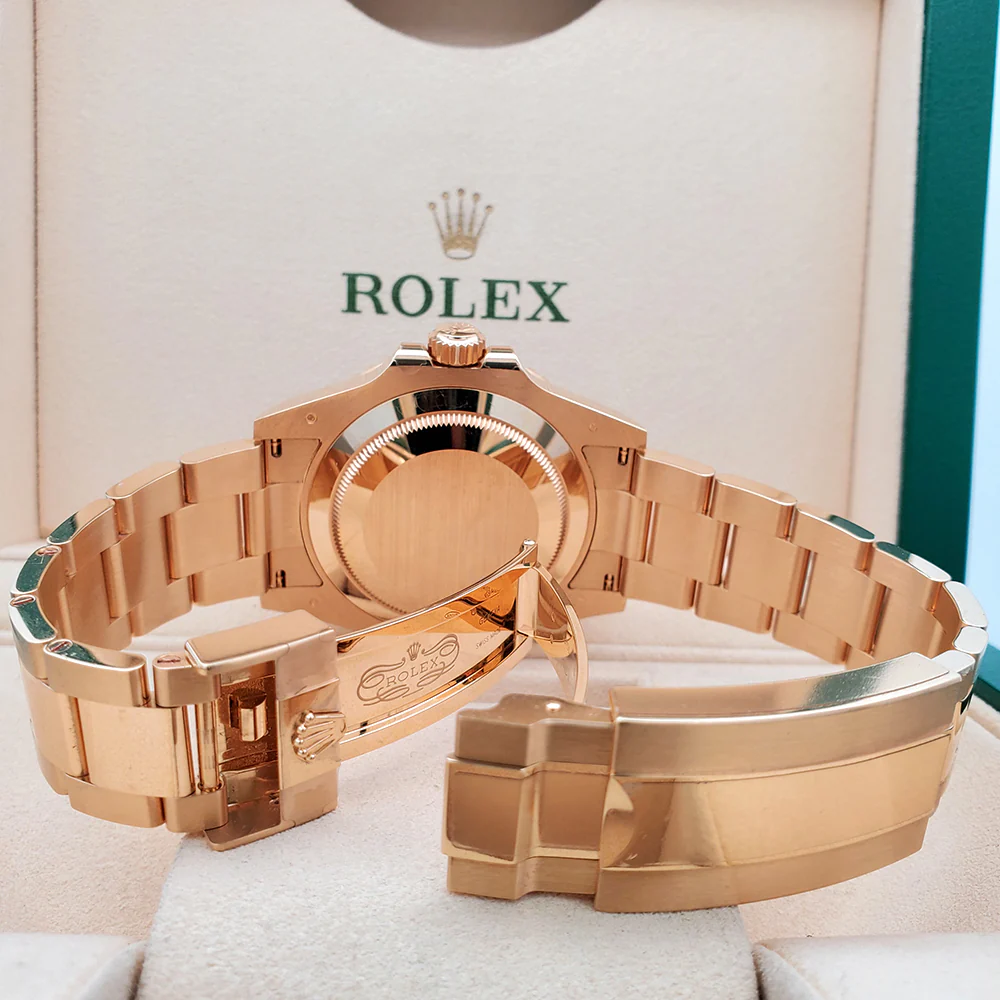 Unworn Rolex Submariner Date 41mm 126618LB 18K Yellow Gold Blue Dial Watch 2022 Box Papers - Image 6