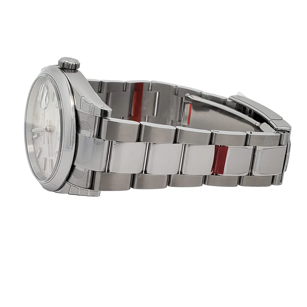 Unworn with Stickers Rolex Datejust 36mm 126200 Silver Dial Stainless Steel Oyster Watch 2022 Box Papers - Image 4