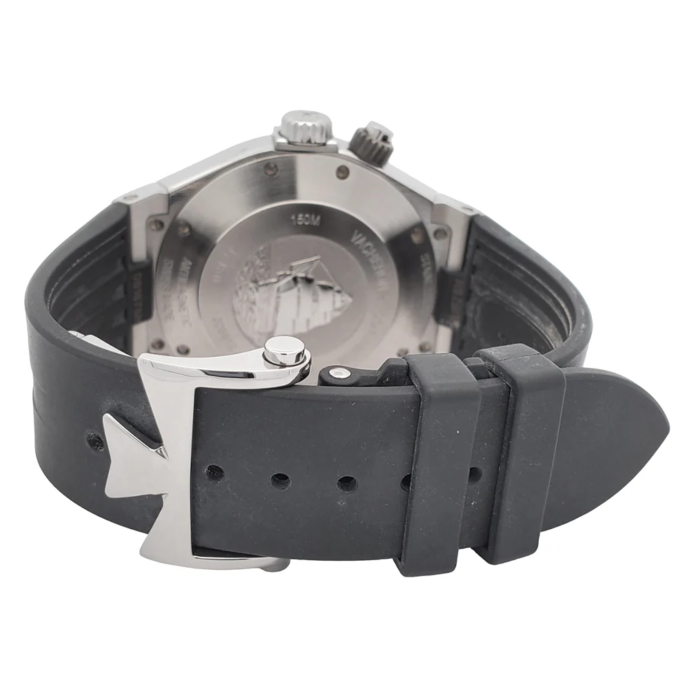 Vacheron Constantin Overseas Dual Time 42mm Slate Grey Dial Titanium Bezel 47450/000W/9511 Watch Full Set - Image 8