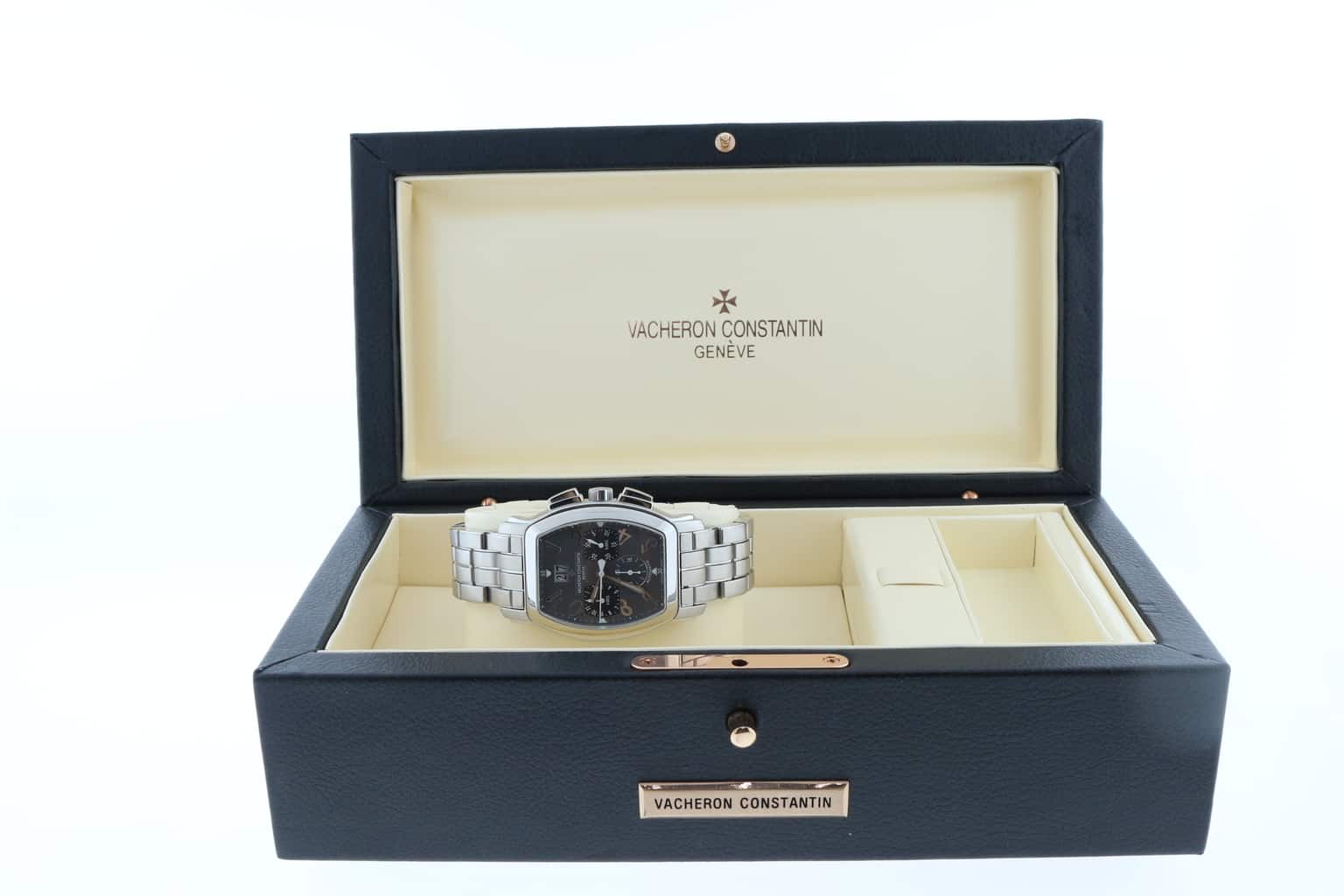 Vacheron Constantin Royal Eagle Big Date Original Gray Dial Chronograph 36MM Automatic Steel Mens Watch 49145 - Image 3