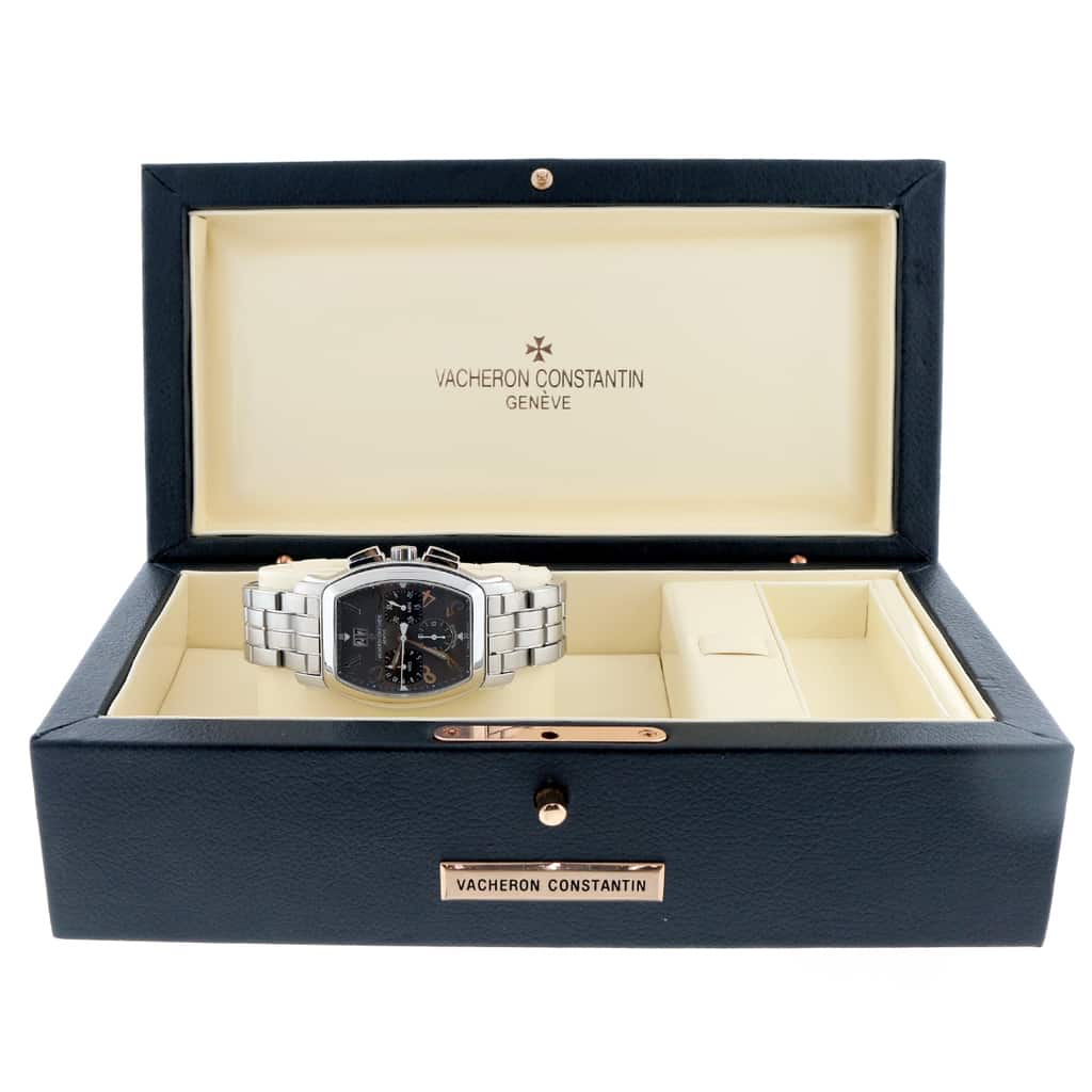 Vacheron Constantin Royal Eagle Big Date Original Gray Dial Chronograph 36MM Automatic Steel Mens Watch 49145 - Image 6