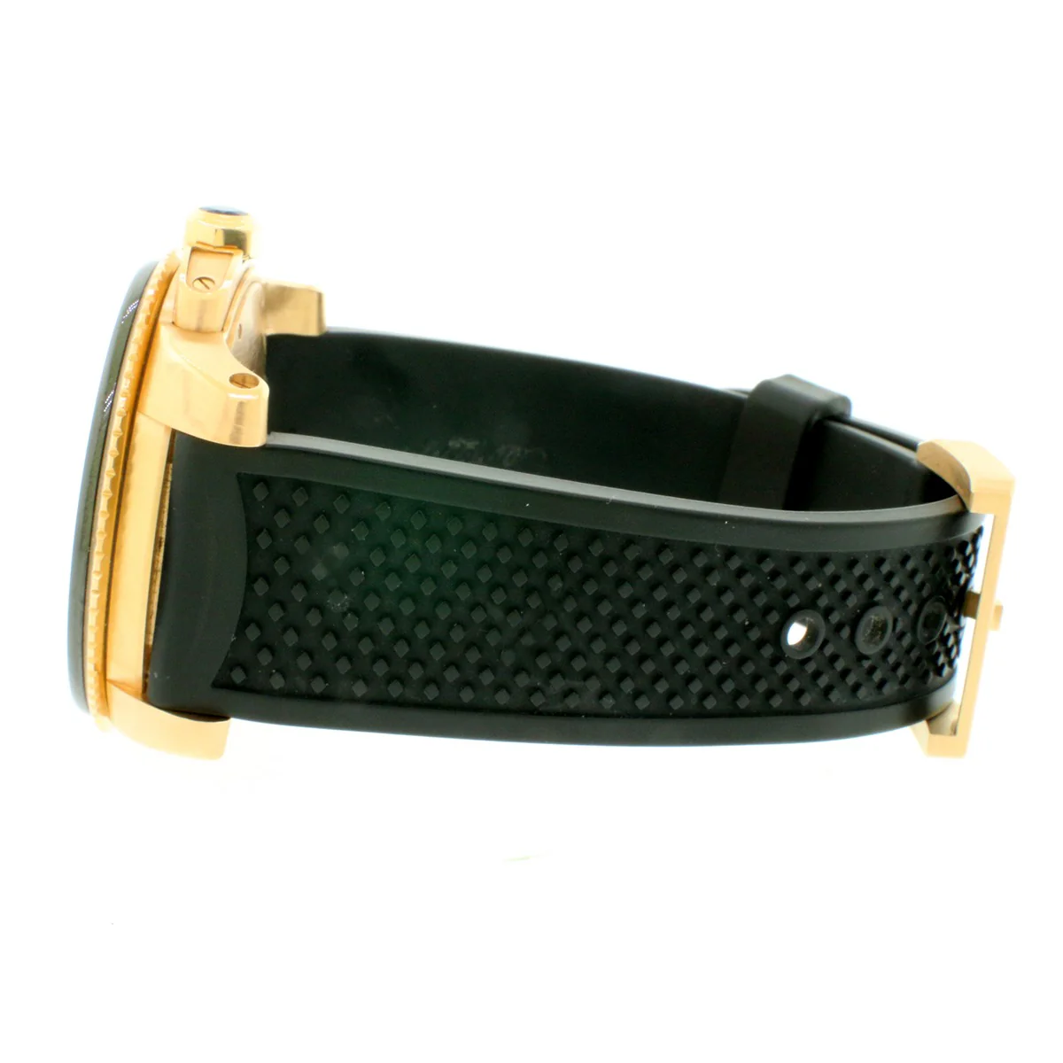 Calibre de Cartier Black/Rose Gold Divers Roman Dial 42mm Watch - Image 4